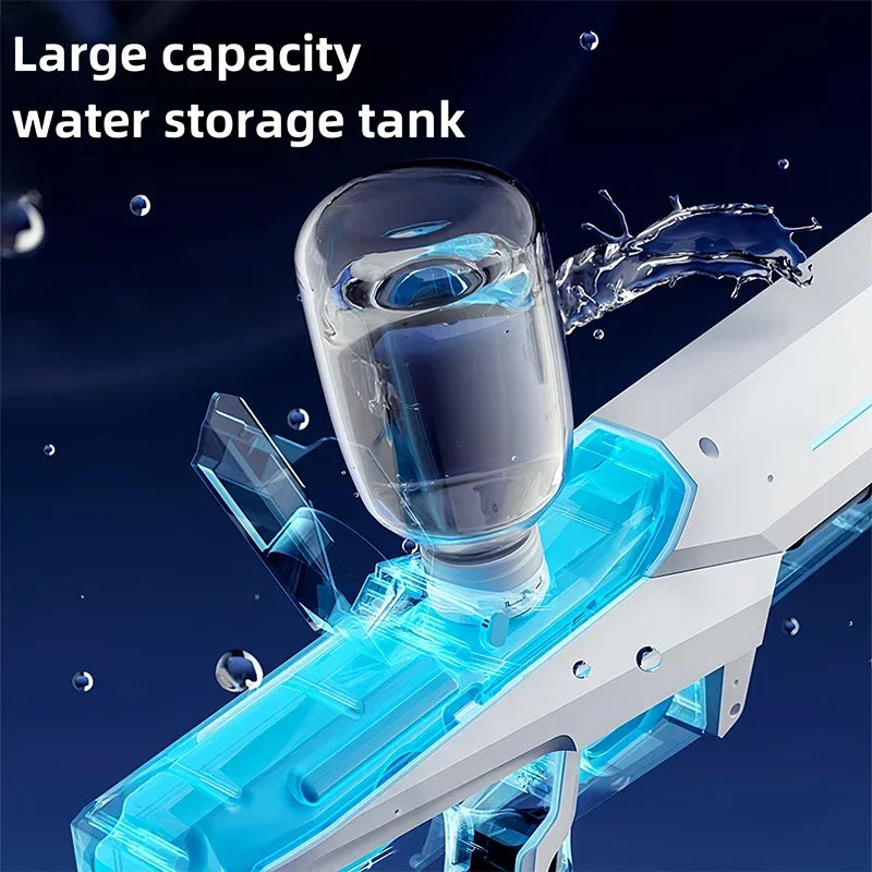 Electric Water Guns Powerful Squirt Automatic Water Suction Water Blasters Summer Outdoor Beach Toy