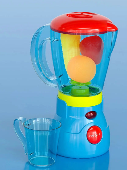 Kitchen Appliances Accessories Playhouse Toys: Juicer, Blender, Toaster - Pretend to Play Interactive Learning Games with Sound