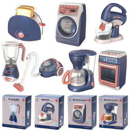 Simulation Electric Cleaning Play Sets Toys For Kids House Appliances Kitchen Infant Toys for Girls Washing Machine Appliance