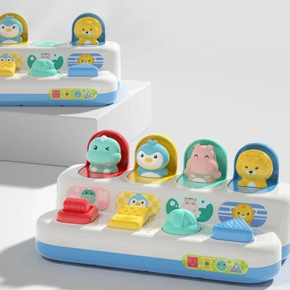 Interactive Activity Sensory Toy for Babies Cause and Effect Toy Baby Development Games Montessori Educational Learning Toys