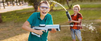 Electric Water Guns Powerful Squirt Automatic Water Suction Water Blasters Summer Outdoor Beach Toy